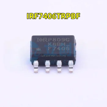 100 шт./лот, новый патч IRF7406TRPBF для шелкографии F7406, патч SOP830V/5.8A P-канальный MOS FET