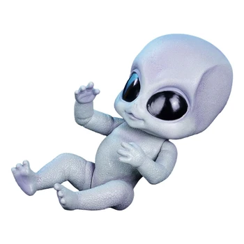14,01 дюймов, уже готовый Инопланетянин, Возрождающийся малыш, Инопланетянин с движущимися руками и ногами, Маленький Размер ребенка, Инопланетянин