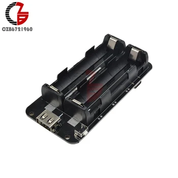 2x18650 Литиевая Батарея Щит V8 USB 3V 5V Литий-ионный Аккумулятор Зарядное Устройство Плата Мобильного Банка Питания Модуль Расширения для Arduino ESP8266