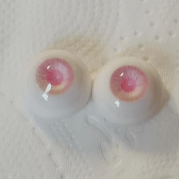 8 мм 10 мм BJD Гипсовые кукольные глаза из смолы “Вишневый цвет” Безопасное глазное яблоко