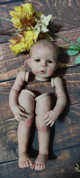 FBBD 25 дюймов, окрашенные наборы Reborn Baby Doll Sandie От известного художника, Отличная деталь В виде видео, игрушки для детей