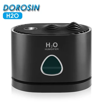 H2O USB Мини Диффузор Увлажнитель DC5V Настольный Туманообразователь Для работы в домашнем Офисе Красивый Теплый ночник