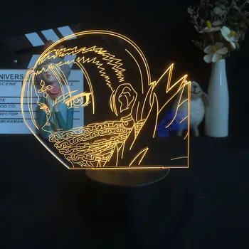 Акриловая 3D Лампа Аниме Hunter X Hunter Kulolo для Декора Спальни Ночник Подарок На День Рождения Светодиодный Цветной Ночник Манга Hxh Kulolo