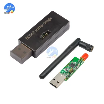 Беспроводной Анализатор пакетного протокола Zigbee CC2540 Sniffer с открытой платой, USB-интерфейс, модуль захвата пакетов с ключом + антенна