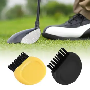Мини-щетка Глубоко Очищает Нейлоновую шерсть, Чистящие головки для гольфа, Карманные щетки для гольфа, Карманные щетки для чистки гольфа, 5 шт.