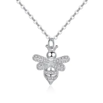 Ожерелья и подвески REETI из стерлингового серебра 925 пробы с пчелами для женщин, горячая мода, стерлинговое серебро-ювелирные изделия