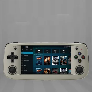 Портативная игровая консоль RG503 в стиле Ретро с 4,95-дюймовым OLED-экраном Linux System Портативный Игровой Плеер RK3566 Bluetooth 5G Wif