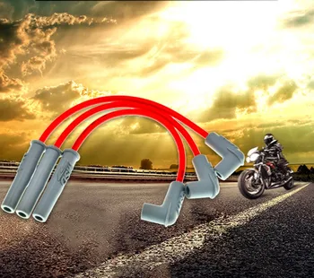 Провод зажигания мотоцикла/катушка усилителя крышка свечи зажигания MSD усилительный провод высоковольтный провод запчасти для внедорожников аксессуары
