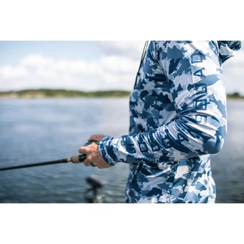 Рубашки для рыбалки с длинным рукавом Tech Hoody Protection Uv Sun Upf Мужская быстросохнущая рубашка для рыбалки, спортивная одежда для рыбалки на открытом воздухе