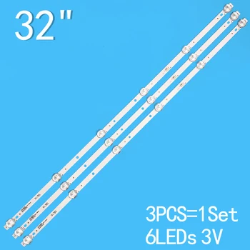 Светодиодная лента подсветки 6 ламп для rsd-led3216pw 32H8 TL-32K5 H3260A JS-D-WB32H8-061CC 57.03.32H8003