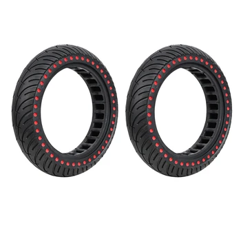 Шина для электрического Скутера Durable 8 1/ 2X2 Внутренняя Трубка Передняя Задняя Millet Wear Color Solid Tire для M365/Pro/1S Pro 2, красная